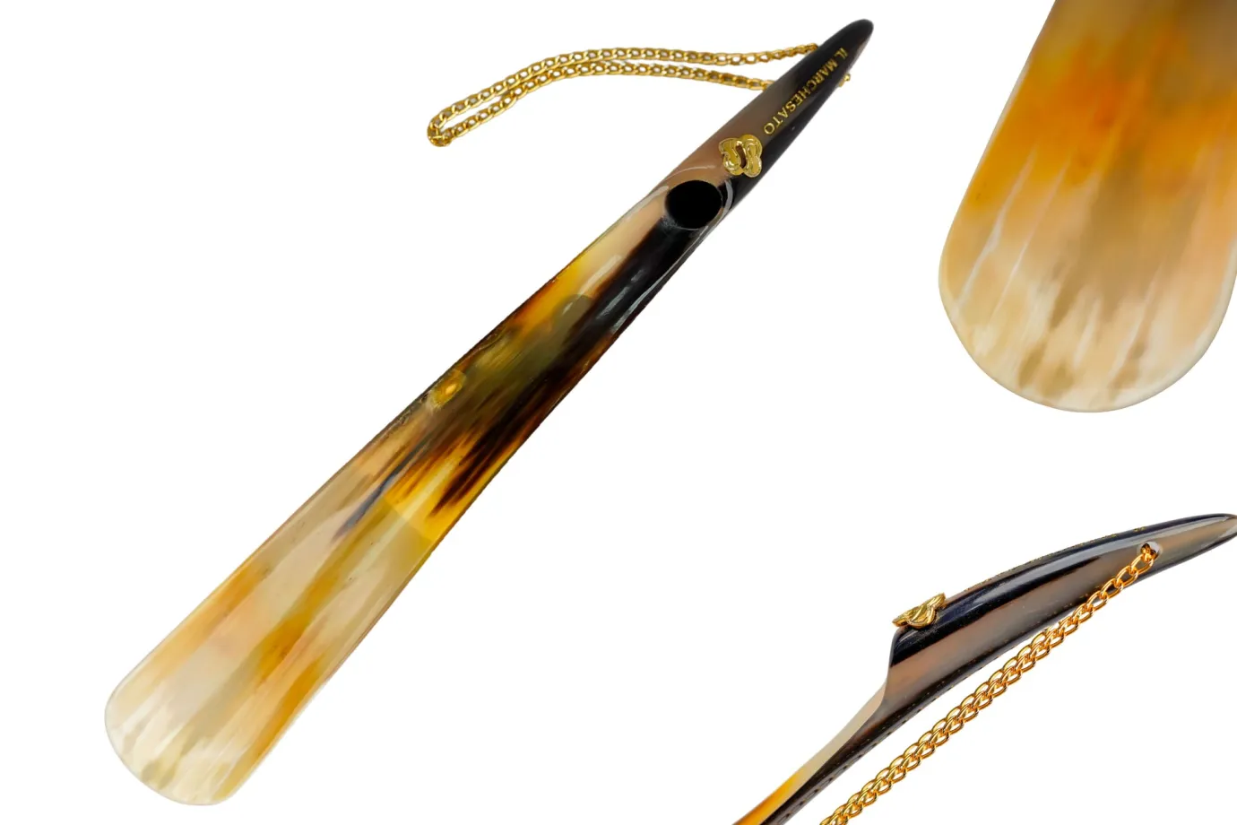 Il Marchesato Gold plated shoehorn Online