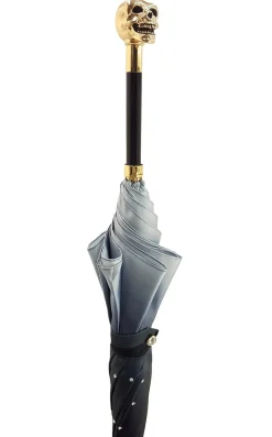 Il Marchesato Gold Skull Umbrella New