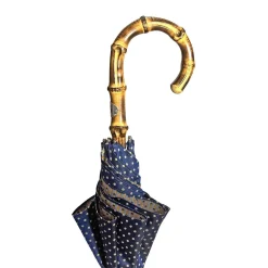 Il Marchesato Handmade Whanghee Bamboo-Gentlemen's Umbrella with dots Fashion