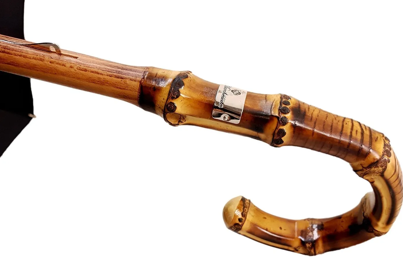 Il Marchesato Handmade Whanghee Bamboo-Gentlemen's Umbrella Clearance
