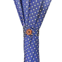 Il Marchesato Handmade Whanghee Bamboo-Gentlemen's Umbrella with dots Fashion
