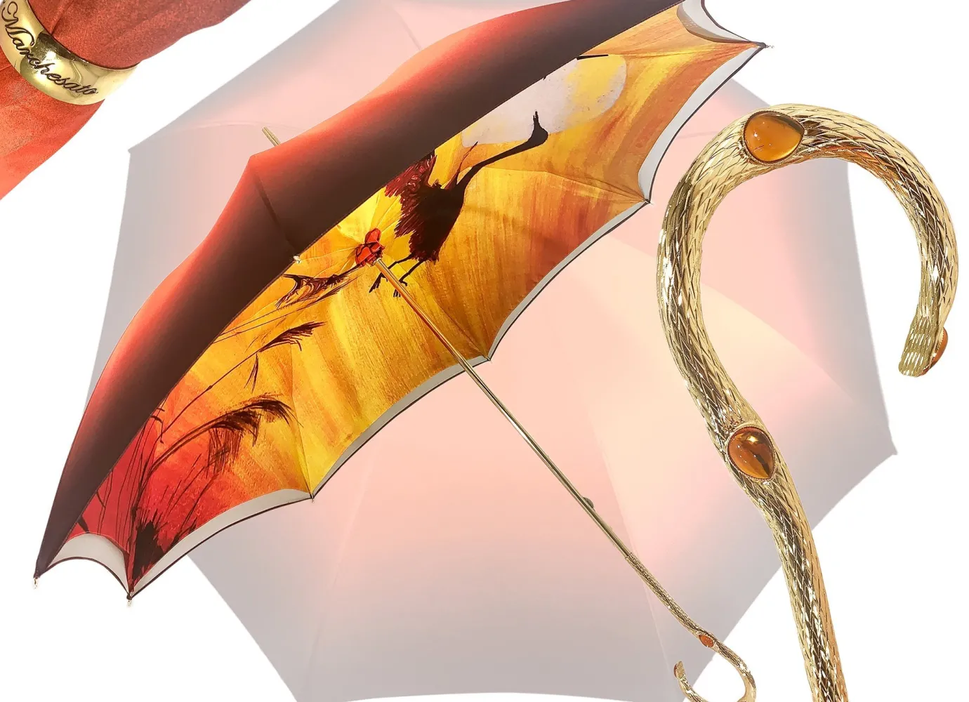 Il Marchesato Herons In Flight Umbrella Hot