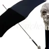 Il Marchesato Lux Silver Swarovski Skull Umbrella Sale