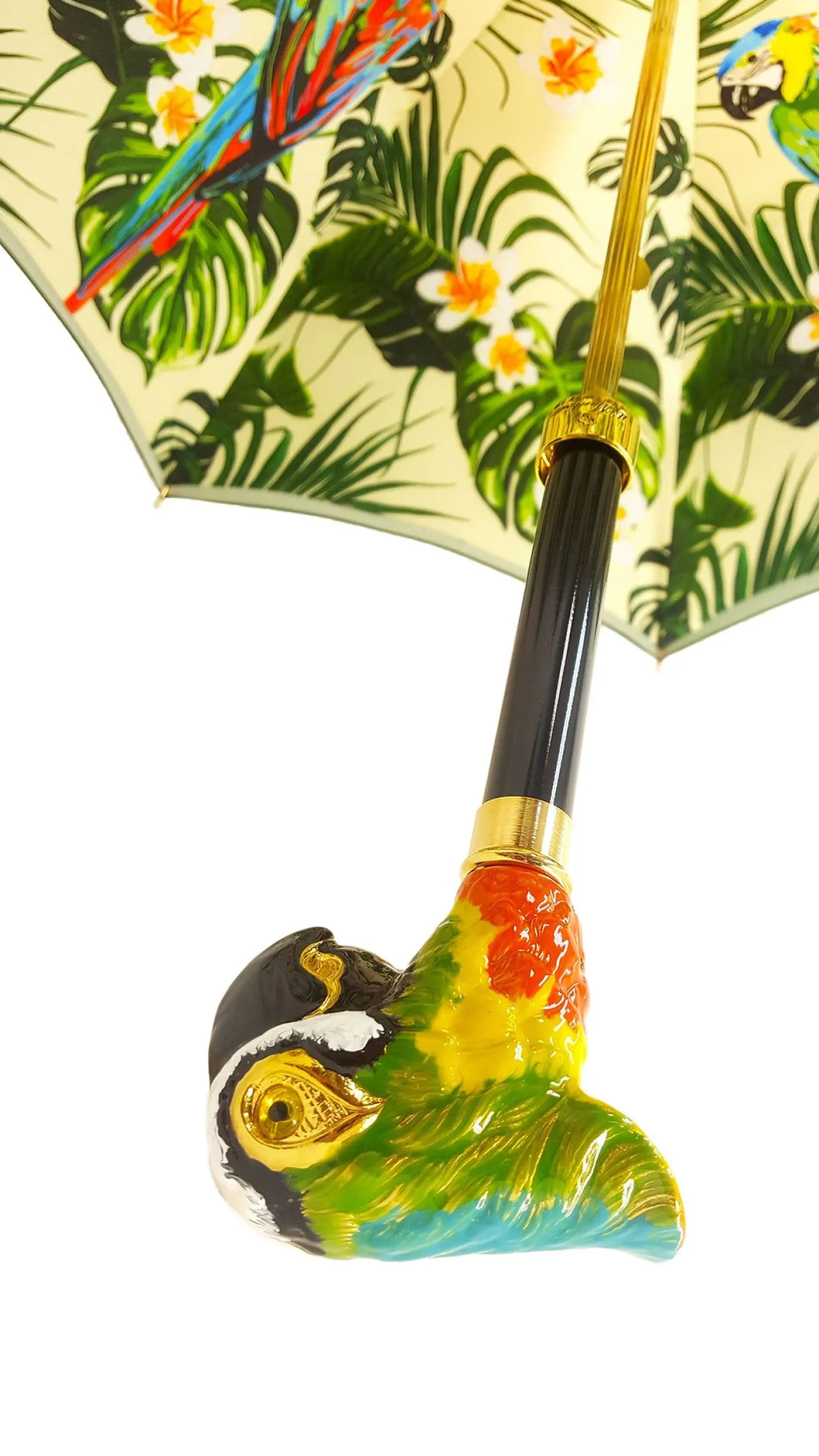 Il Marchesato Luxury Parrot Umbrella, Double Cloth Sale