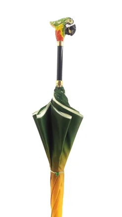 Il Marchesato Luxury Parrot Umbrella, Double Cloth Sale