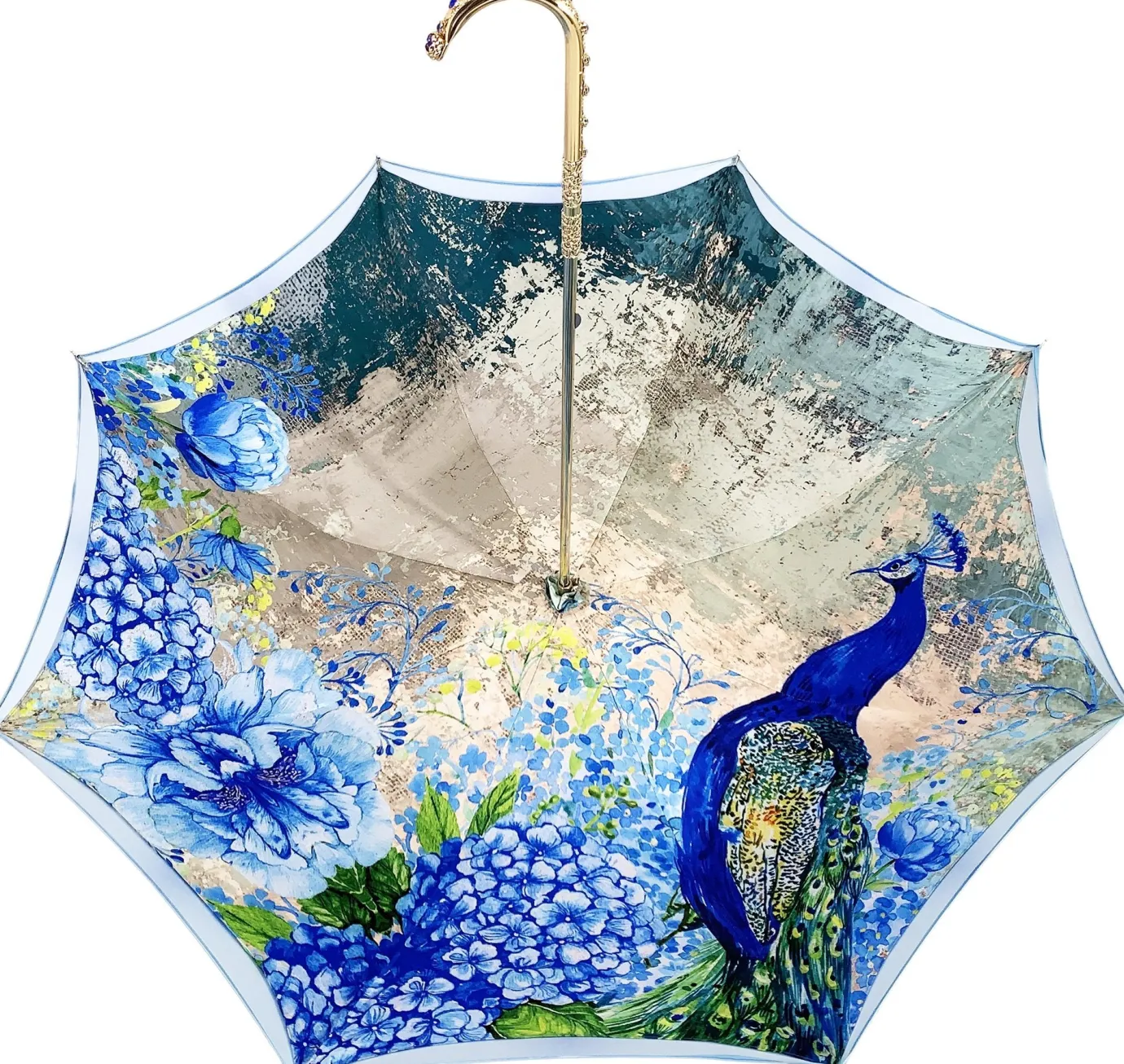 Il Marchesato Luxury Peacock Umbrella Outlet