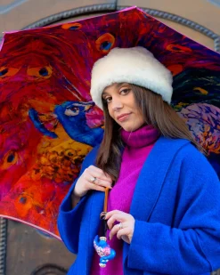 Il Marchesato Peacock Umbrella Sale
