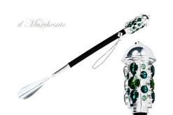 Il Marchesato Silver plated shoehorn New