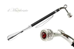 Il Marchesato Silver plated shoehorn Discount