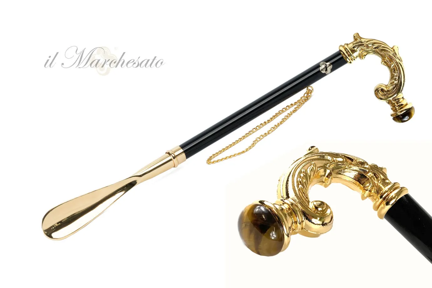 Il Marchesato Silver plated shoehorn Clearance
