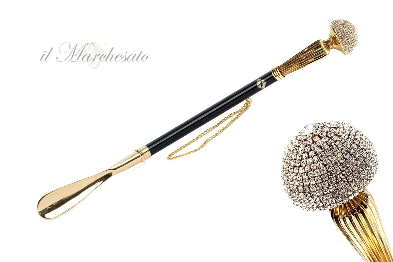Il Marchesato Silver plated shoehorn Clearance