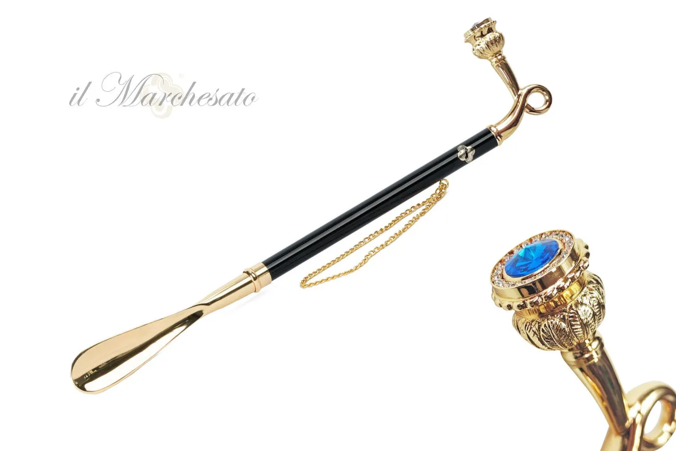 Il Marchesato Silver plated shoehorn Outlet