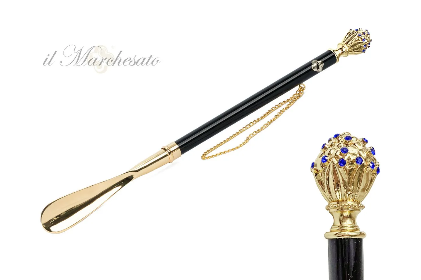 Il Marchesato Silver plated shoehorn Clearance