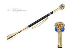 Il Marchesato Silver plated shoehorn New