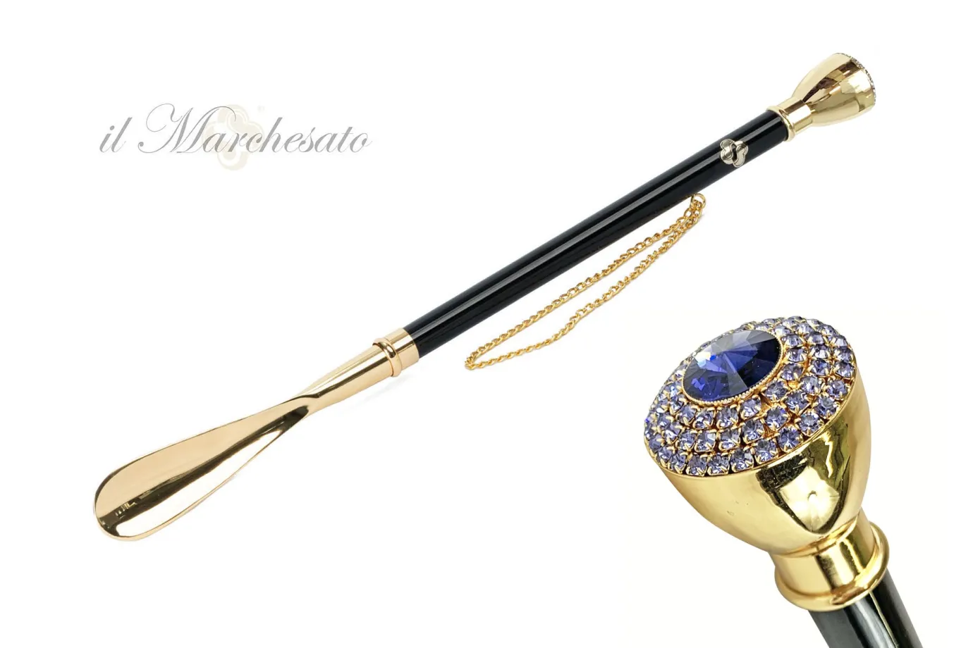 Il Marchesato Silver plated shoehorn Hot