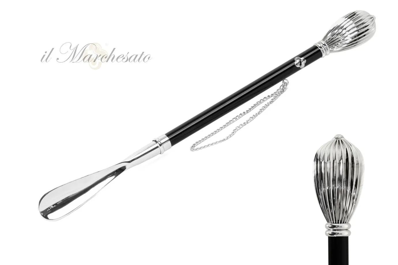 Il Marchesato Silver plated shoehorn Clearance