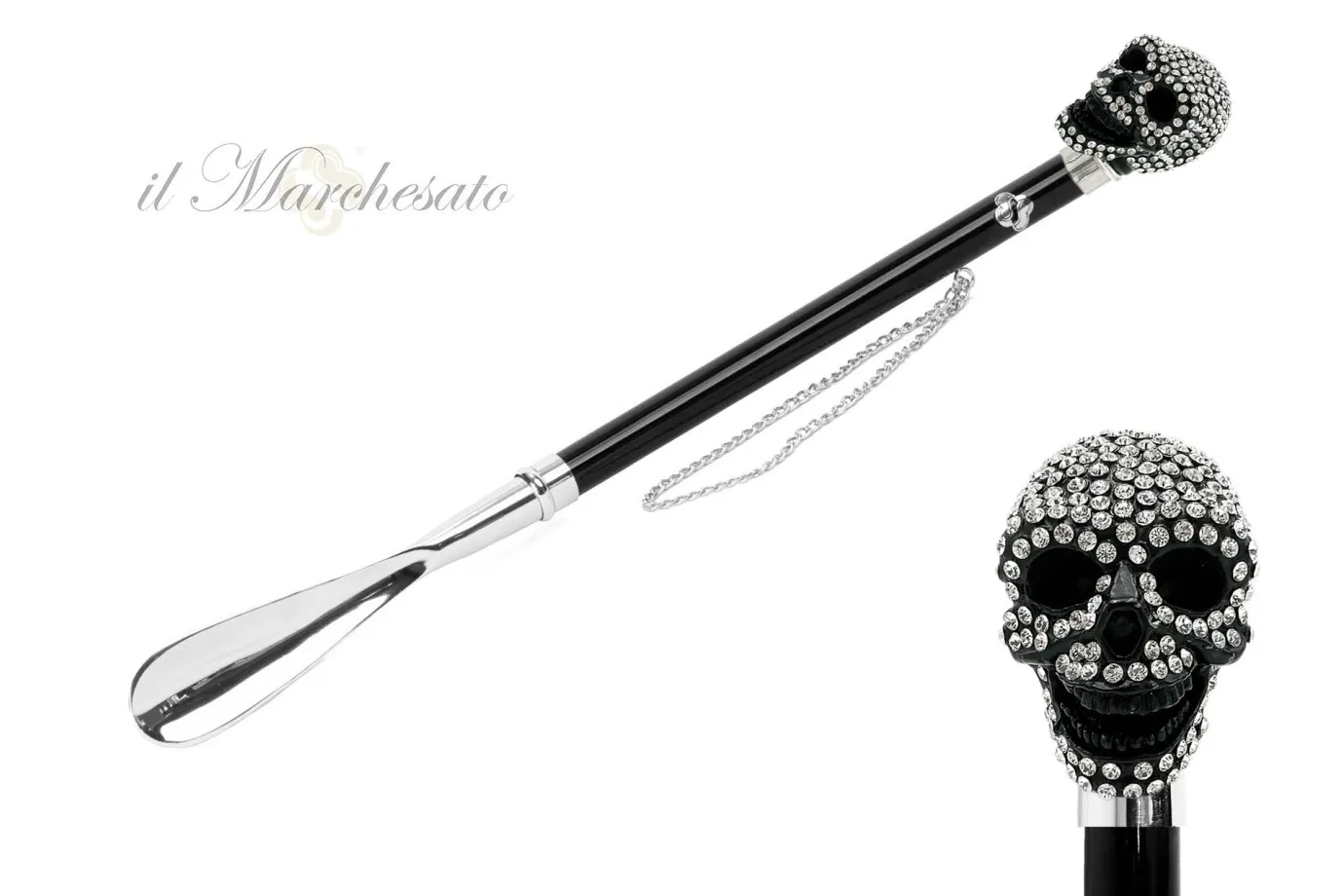 Il Marchesato Silver plated shoehorn Clearance