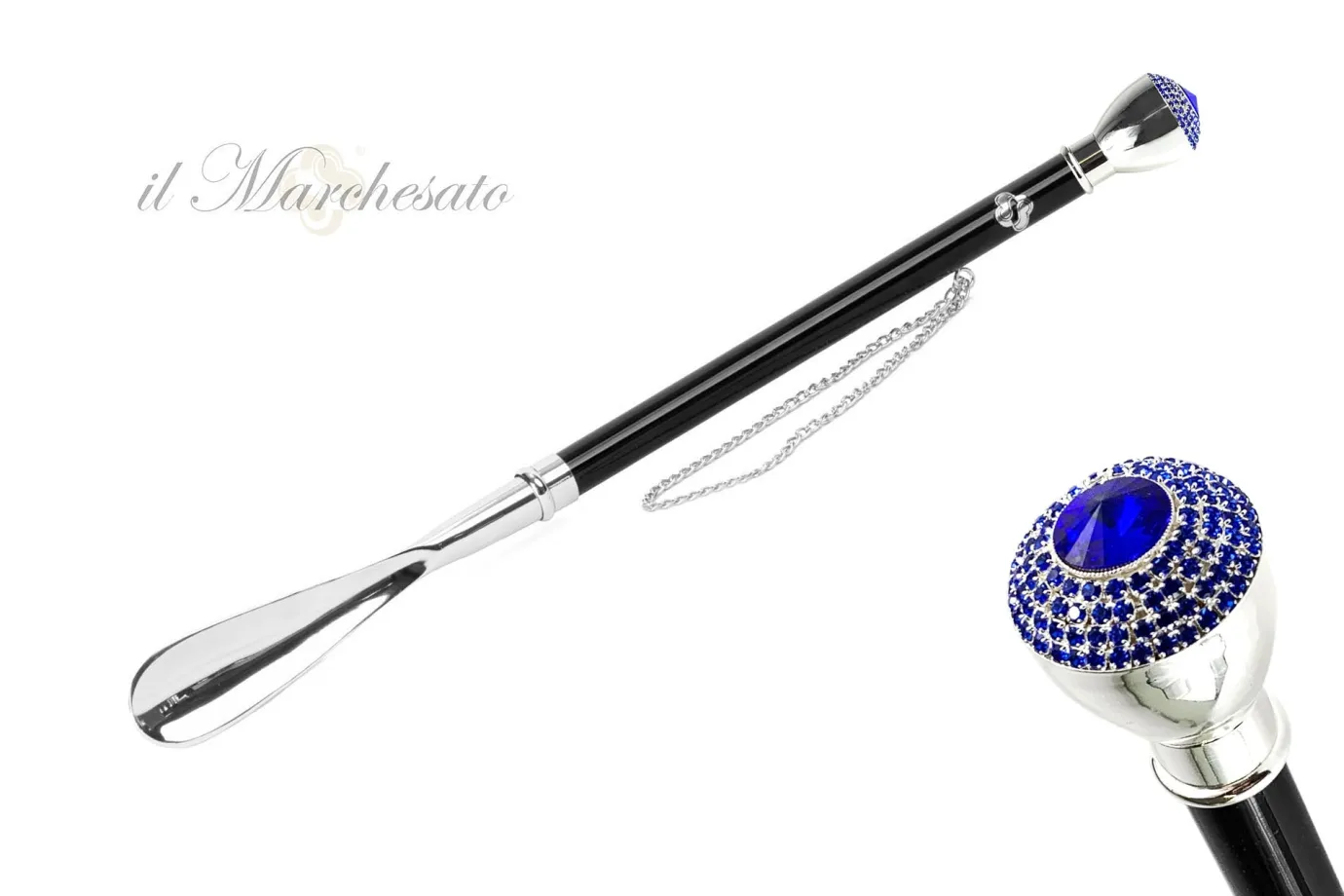 Il Marchesato Silver plated shoehorn Outlet