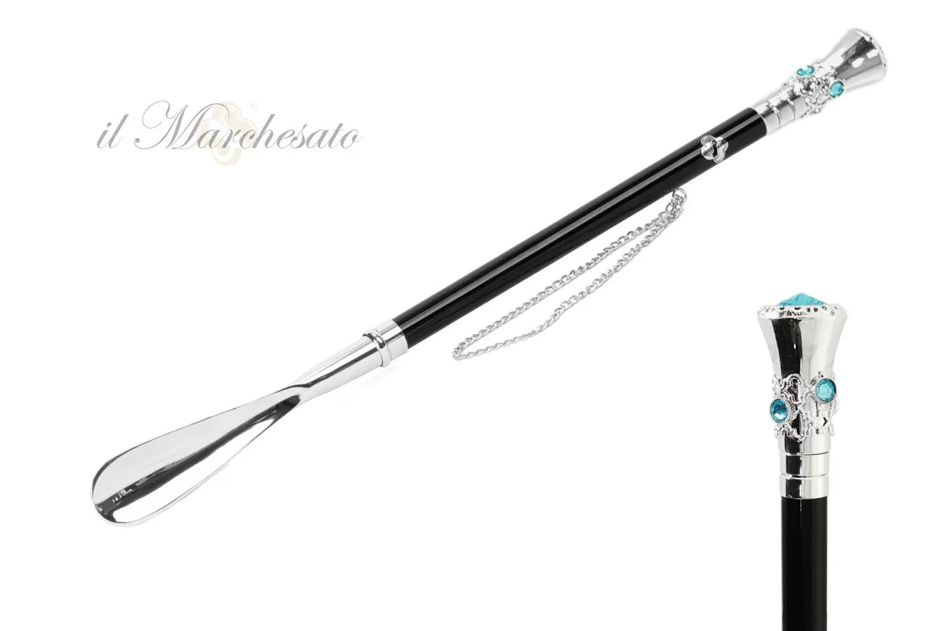 Il Marchesato Silver plated shoehorn Outlet