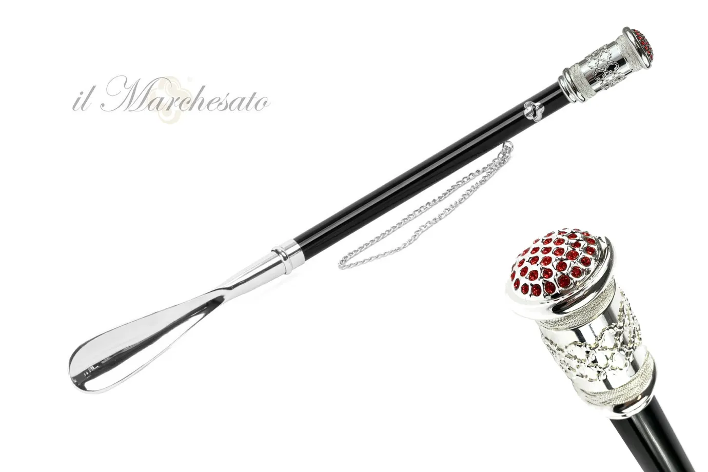 Il Marchesato Silver plated shoehorn Outlet