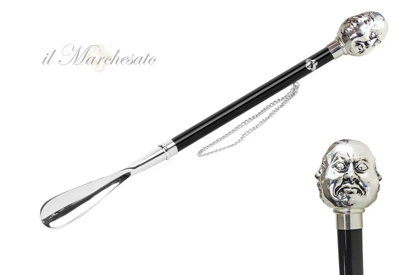 Il Marchesato Silver plated shoehorn Outlet