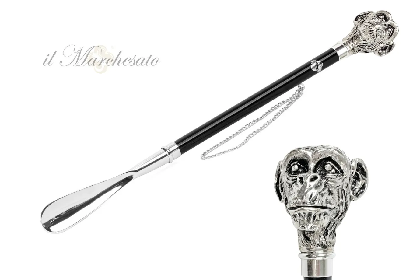 Il Marchesato Silver plated shoehorn Clearance