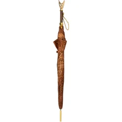 Il Marchesato Umbrella with 24K Gold plated Cat Handle Outlet