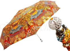 Il Marchesato Women's Folding Umbrella - Byzantine Design Outlet