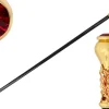 Il Marchesato Italian Artisan Excellence: Luxury Walking Cane with 24K Gold Plating Best