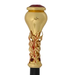 Il Marchesato Italian Artisan Excellence: Luxury Walking Cane with 24K Gold Plating Best