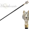 Il Marchesato 24K Gold plated Wolf - enamelled by hand Discount
