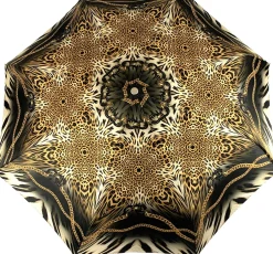 Il Marchesato Leoparded Folding Umbrella With Chains Discount