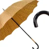 Il Marchesato LIMITED COLLECTION - Jaquard polka dot gold umbrella Discount