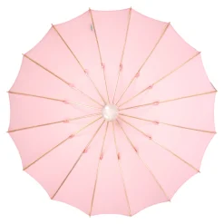 Il Marchesato LIMITED COLLECTION - Pink Umbrella with Gold-Plated Handle and Quartz Online