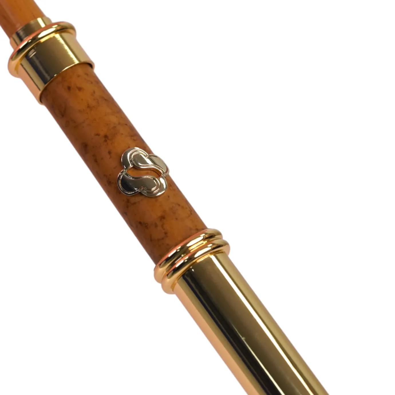 Il Marchesato LIMITED COLLECTION - Pink Umbrella with Gold-Plated Handle and Quartz Online