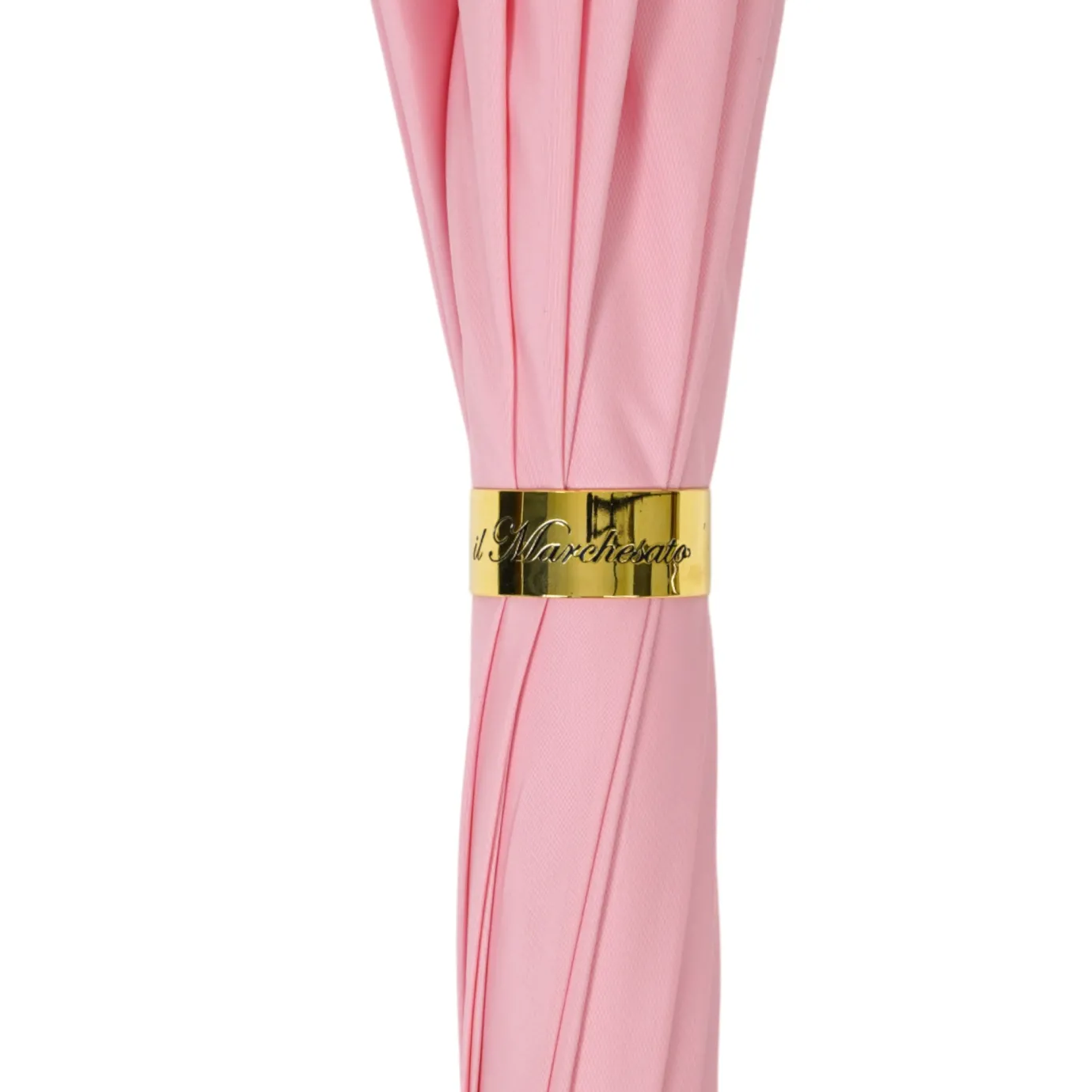 Il Marchesato LIMITED COLLECTION - Pink Umbrella with Gold-Plated Handle and Quartz Online