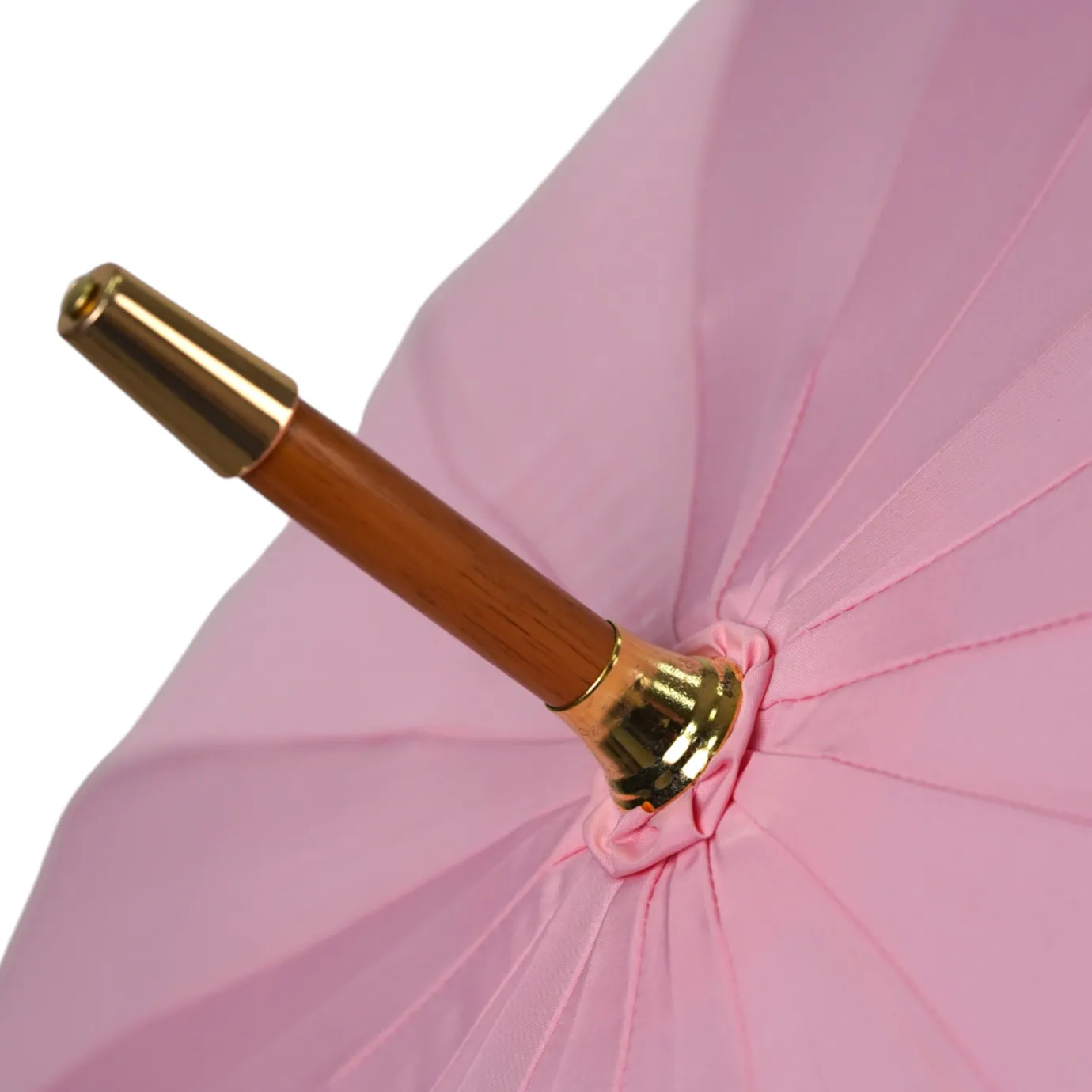 Il Marchesato LIMITED COLLECTION - Pink Umbrella with Gold-Plated Handle and Quartz Online