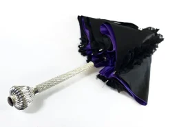 Il Marchesato Limited collection - umbrella with Black lace - exclusive "ilMarchesat Sale