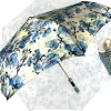Il Marchesato Lovely Folding Umbrella With Blue Poppies Design Discount