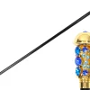 Il Marchesato Luxurious Italian Tradition: 24K Gold-Plated Walking Cane Embellished Clearance