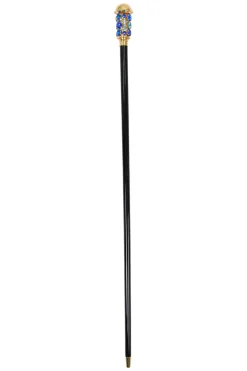 Il Marchesato Luxurious Italian Tradition: 24K Gold-Plated Walking Cane Embellished Clearance