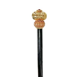 Il Marchesato Luxurious Jeweled Walking Stick with Red Crystals Outlet