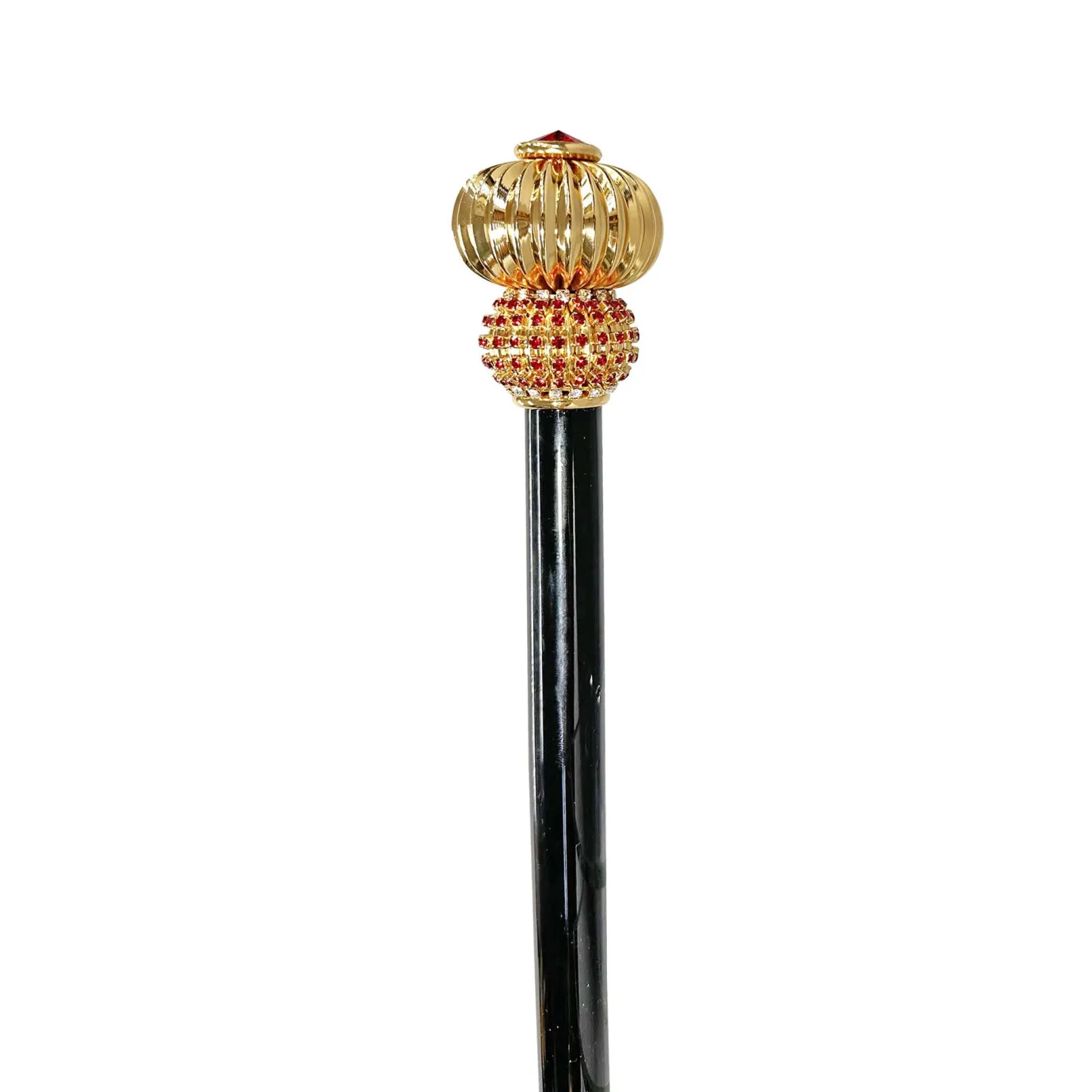 Il Marchesato Luxurious Jeweled Walking Stick with Red Crystals Outlet