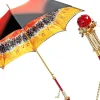 Il Marchesato Luxurious Red Umbrella with big red crystals and bee handle Sale