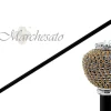 Il Marchesato Luxurious round Knob with Topaz crystals Online