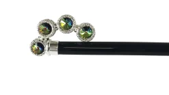 Il Marchesato Luxurious Walking stick with multicolor crystals Online