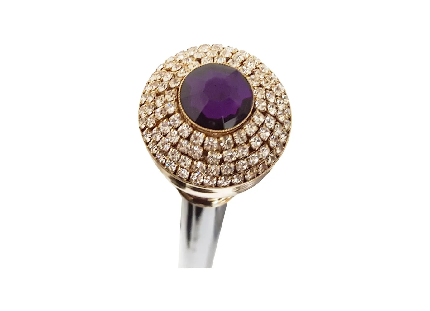 Il Marchesato Luxurious Walkingsticks - Swarovski Crystal Encrusted Knob Sale