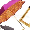 Il Marchesato Luxury Double Canopy Fuchsia Umbrella New