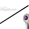 Il Marchesato Luxury Evening Walking Stick Silver Plated Handle Fashion