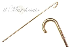Il Marchesato Luxury Gold plated 24K walking stick Best